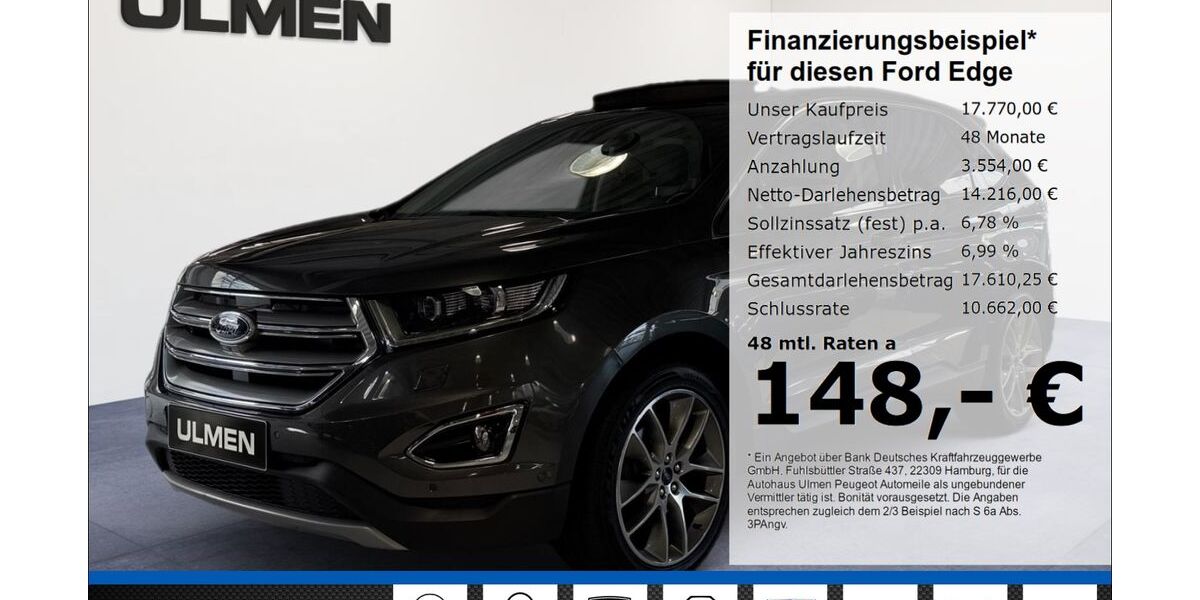 Ford Edge 69.247 km 17.770 &euro; Düsseldorf 40233