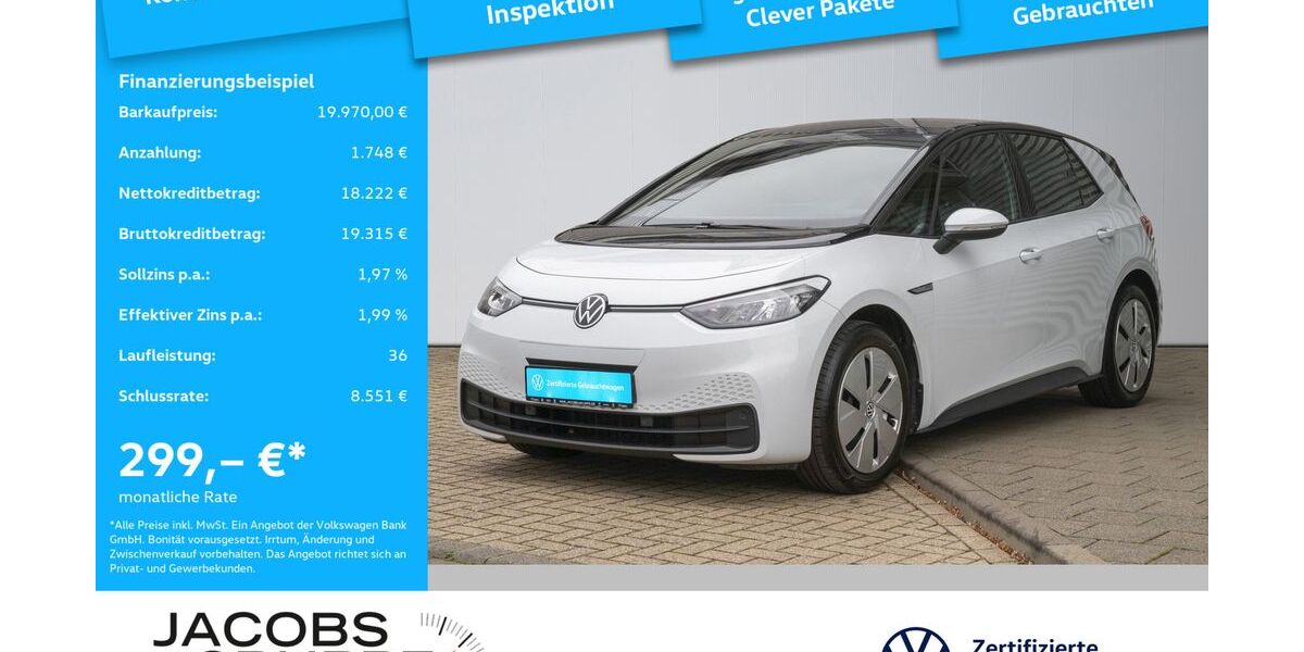 VW ID.3 54.484 km 19.670 &euro; Düren 52351