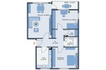 Etagenwohnung Melsdorf - 3 Zimmer, 65 m&sup2;, 158.000&euro; | Angebot:27279898