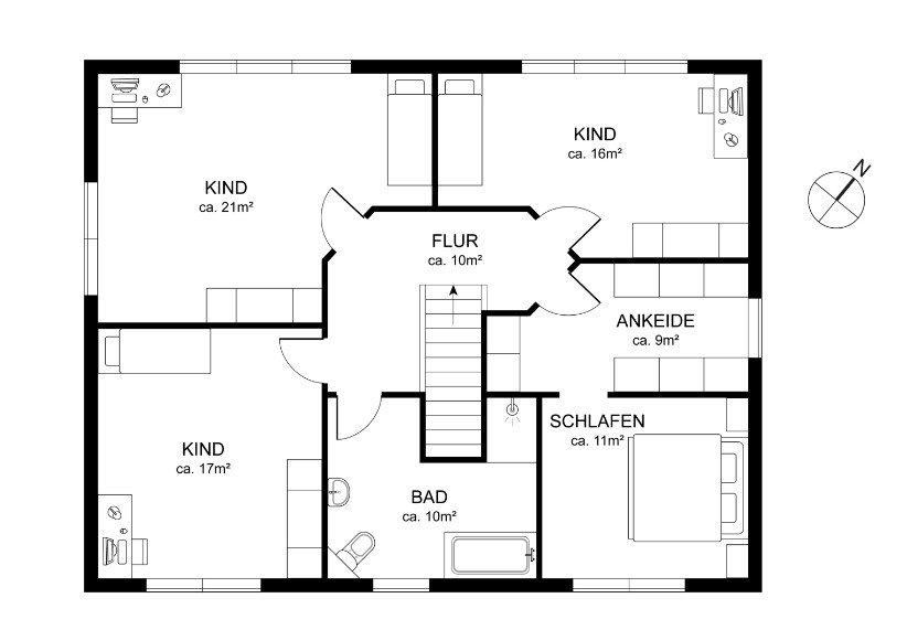 Einfamilienhaus Oeversee - 5.5 Zimmer, 168 m&sup2;, 629.000&euro; | Angebot:26961588