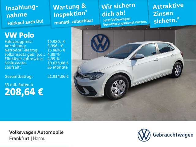 VW Polo 1.050 km 19.980 &euro; Hanau 63452