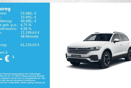 VW Touareg 26.000 km 52.680 &euro; Würzburg 97076