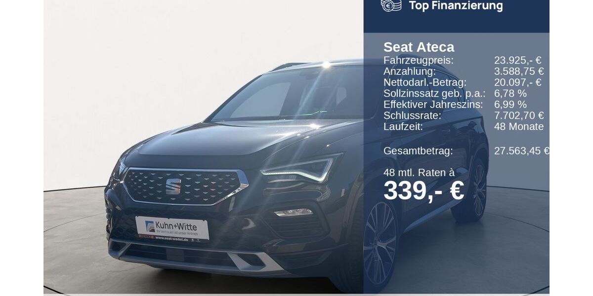 Seat Ateca 34.128 km 23.925 &euro; Wedel 22880