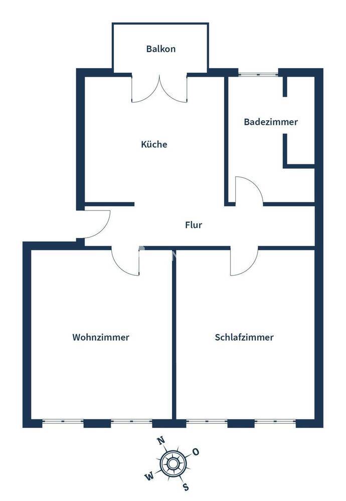 Zentrumsnahe Wohnung mit Balkon - Top gepflegt in Babelsberg Süd