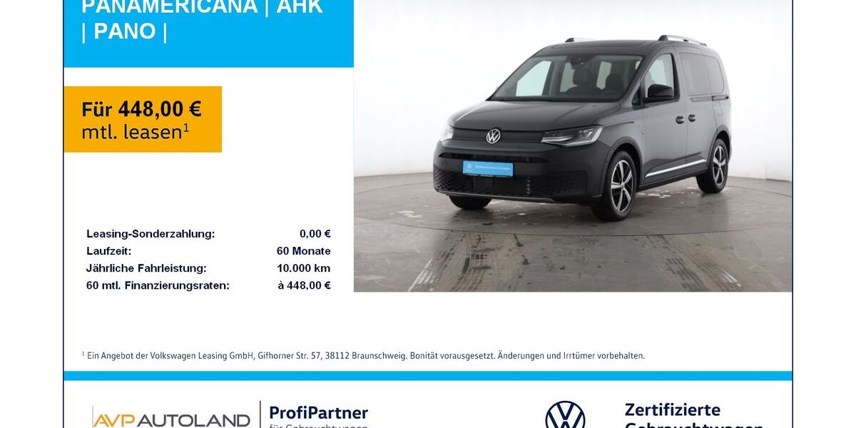 VW Caddy 9.900 km 36.890 &euro; Plattling 94447