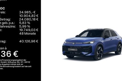 VW T-Roc 7.900 km 34.985 &euro; Büdingen 63654