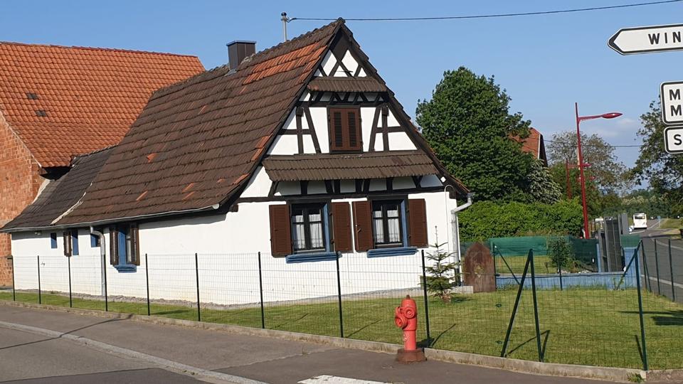 Hübsches Fachwerkhaus mit Bauplatz im Elsass 4 zimmer