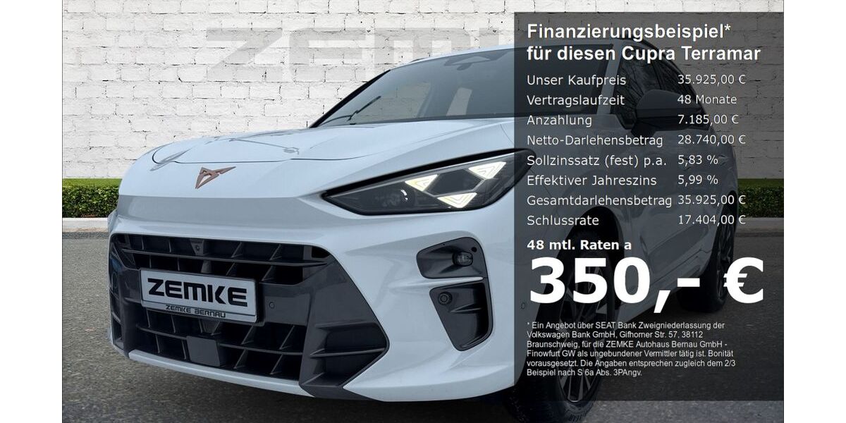 Cupra Terramar 12.327 km 35.925 &euro; Schorfheide OT Finowfurt 16244