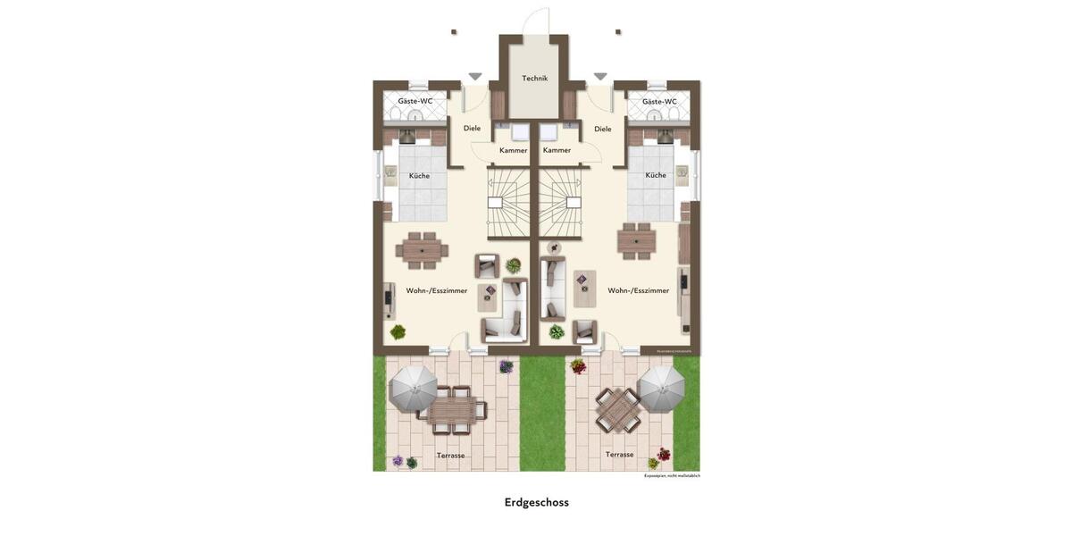 Doppelhaushälfte Kaltenkirchen - 3 Zimmer, 110 m&sup2;, 1.800&euro; | Angebot:24694244