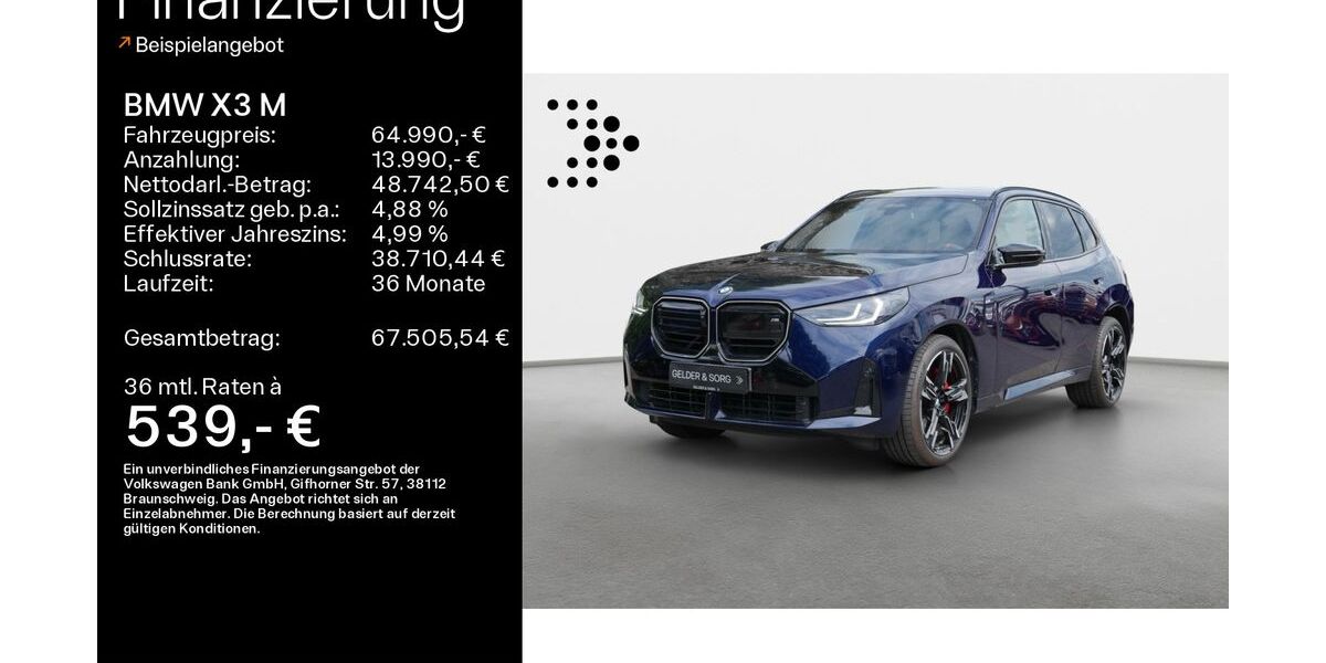 BMW X3 M50 6.575 km 63.990 &euro; Haßfurt 97437