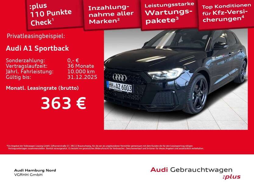 Audi A1 1.899 km 27.770 € Hamburg 22419