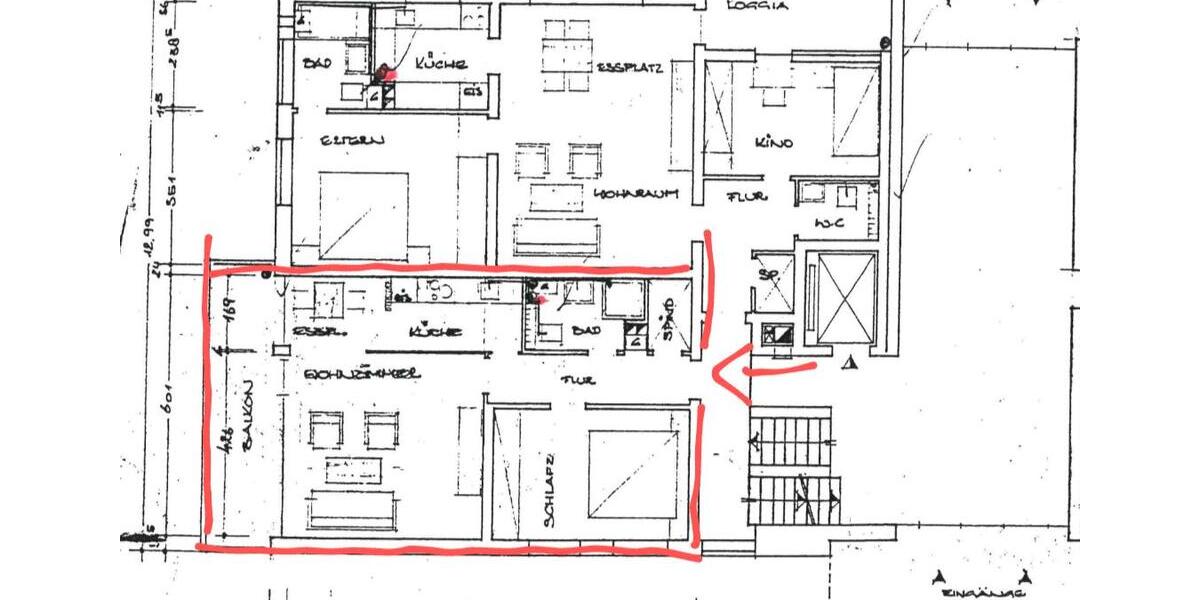 Etagenwohnung Düren - 2 Zimmer, 55 m&sup2;, 75.000&euro; | Angebot:27426680