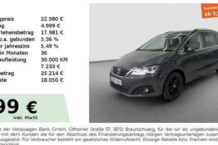 Seat Alhambra 134.100 km 22.980 &euro; Fürth 90763