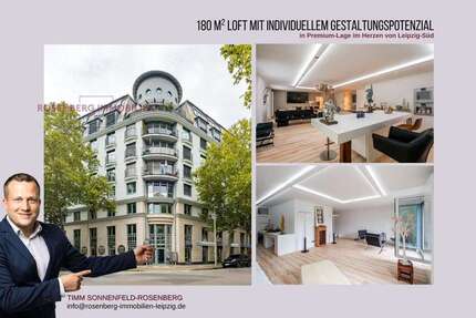 Wohnung zum Kaufen in Leipzig Leipzig Zentrum-Süd 999.900 € 180 m²