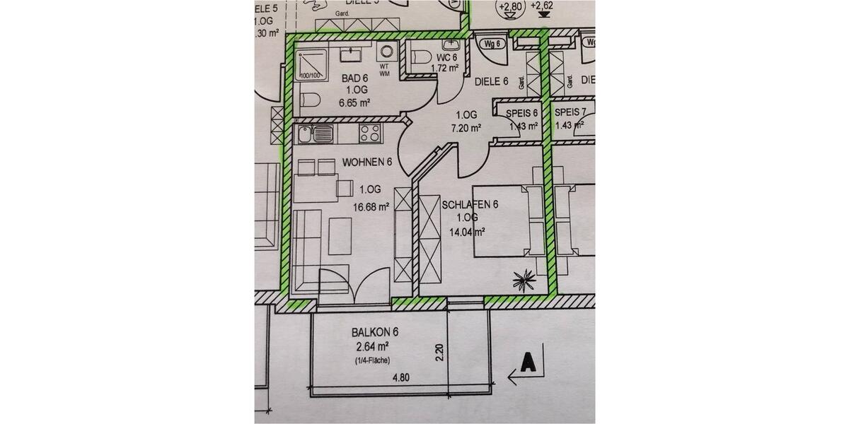 Wohnung Bruck 50qm 2-Zimmer 2 zimmer