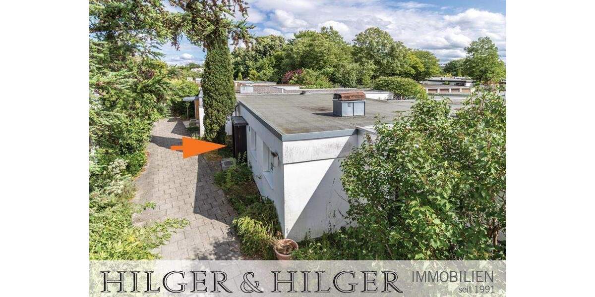 Absolut ruhig gelegen: Atrium Bungalow mit EG und ausgebautem UG (insges. ca. 195 m² Wfl). 5 zimmer