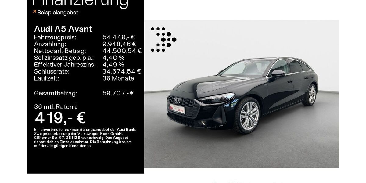 Audi A5 12.100 km 54.449 &euro; Linsengericht 63589