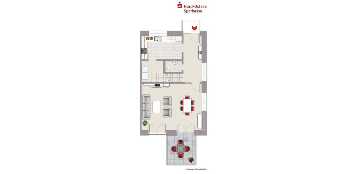 Reihenendhaus Flensburg Weiche - 4 Zimmer, 107 m&sup2;, 469.000&euro; | Angebot:25668442