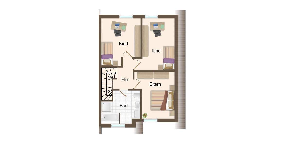 Doppelhaushälfte Holdorf - 4 Zimmer, 117 m&sup2;, 250.000&euro; | Angebot:25694351