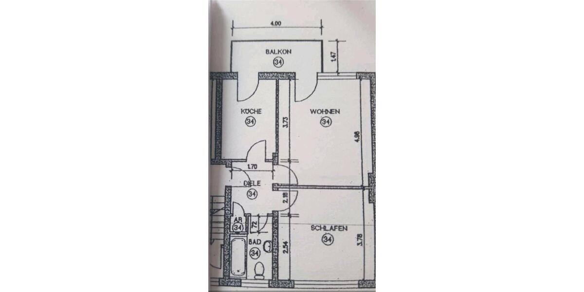 Erdgeschoßwohnung Köln Chorweiler - 2 Zimmer, 57 m&sup2;, 339.000&euro; | Angebot:25636934