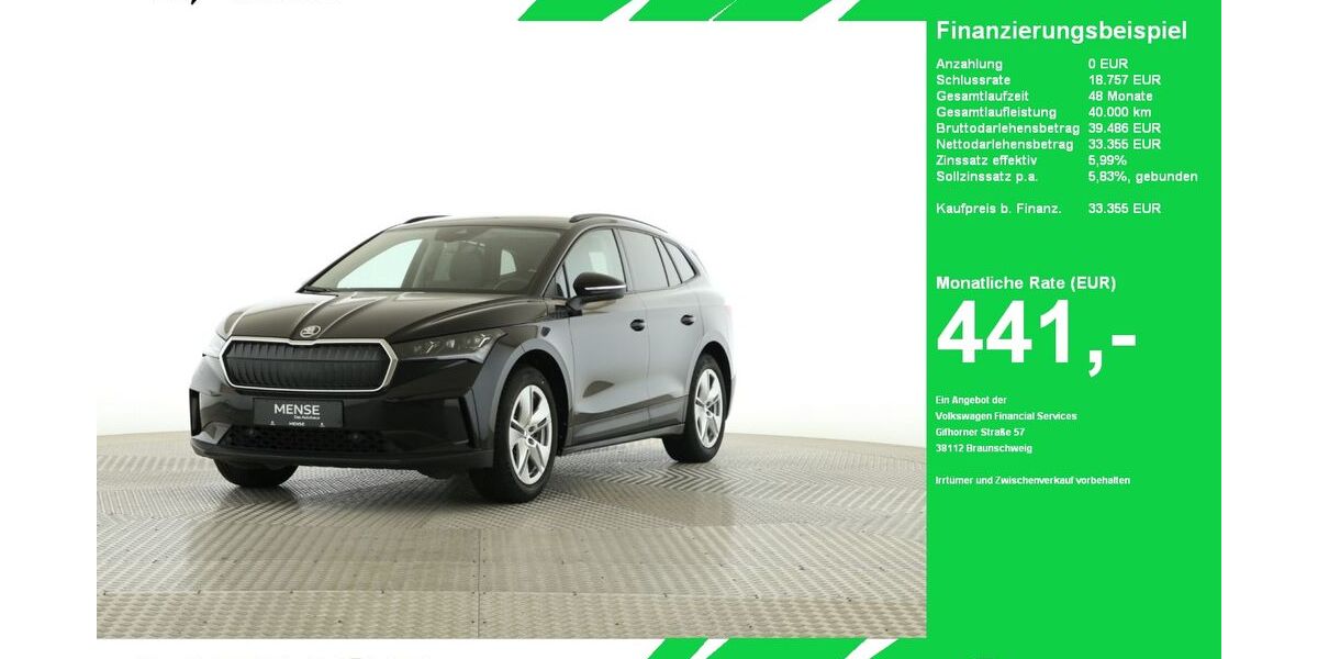 Skoda Enyaq 20.449 km 33.355 &euro; Oelde (Stromberg) 59302