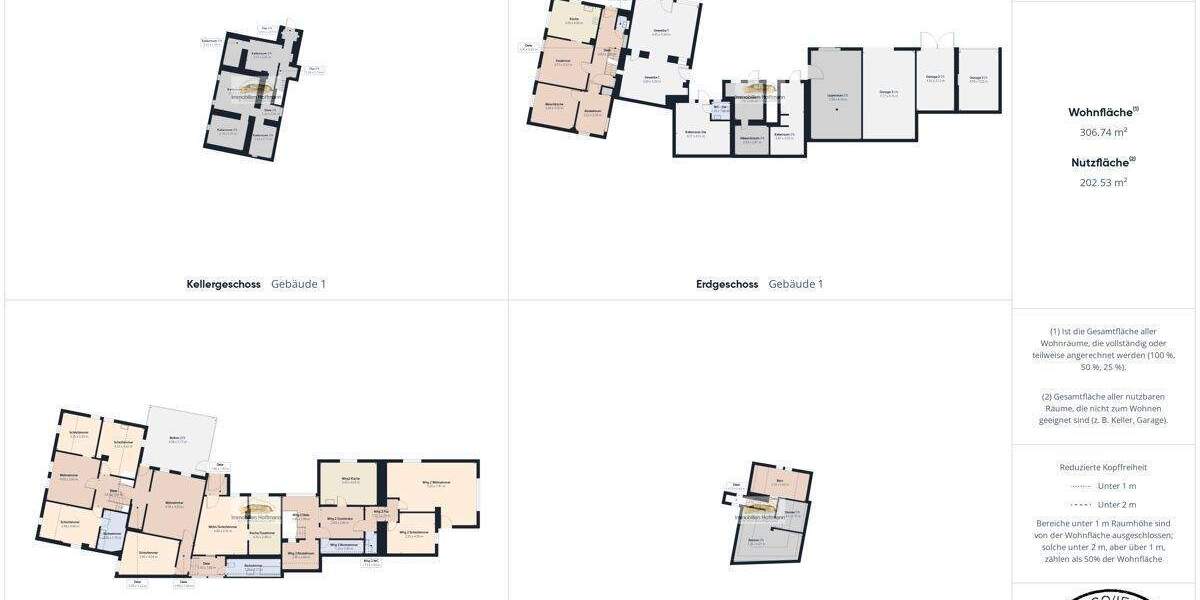 Mehrfamilienhaus, Wohnhaus Hasselroth Niedermittlau - 2 Zimmer, 307 m&sup2;, 385.000&euro; | Angebot:25699003