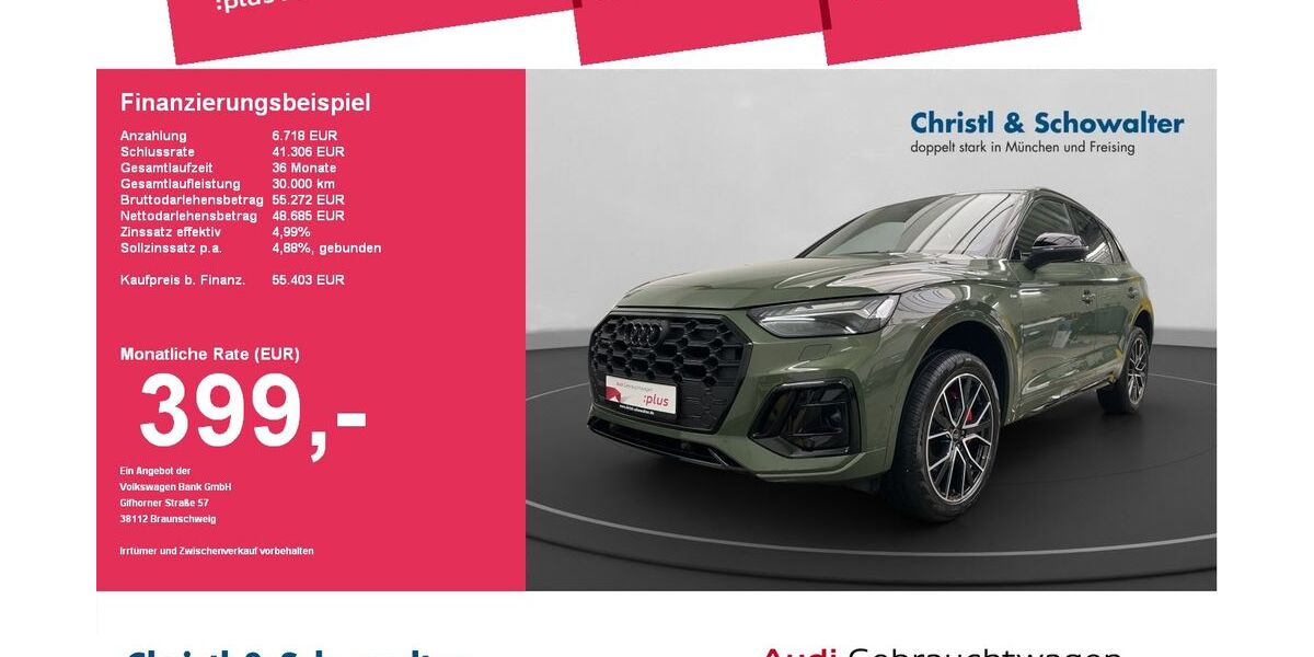 Audi Q5 13.505 km 55.403 &euro; Freising 85356