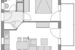 Erdgeschoßwohnung Viechtach - 2 Zimmer, 42 m&sup2;, 99.000&euro; | Angebot:26671283