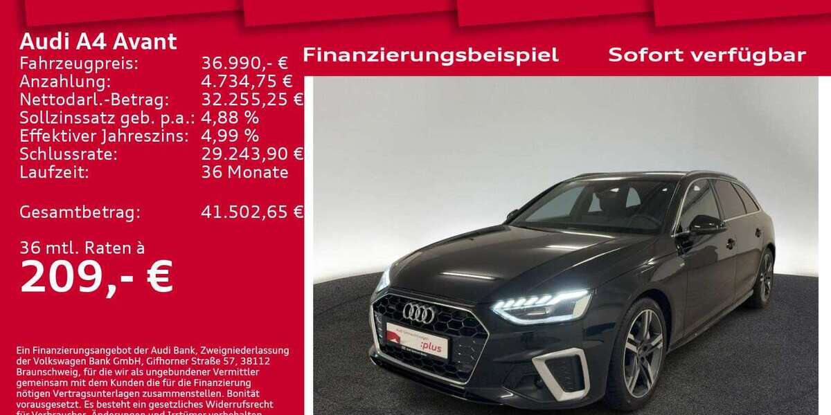 Audi A4 26.100 km 36.990 &euro; Berlin 12489
