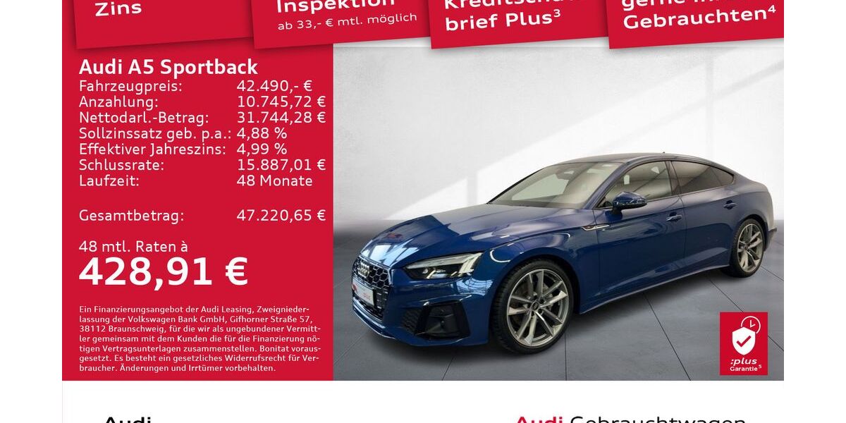 Audi A5 18.642 km 36.980 &euro; Dresden 01169