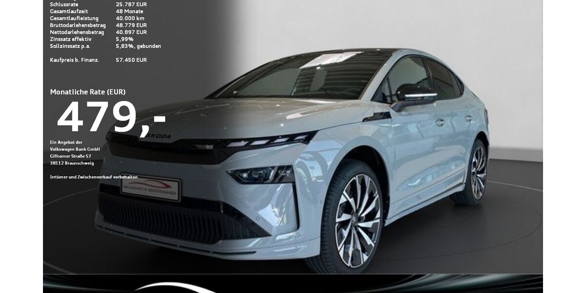 Skoda Enyaq 4.000 km 56.630 € Ravensburg 88214