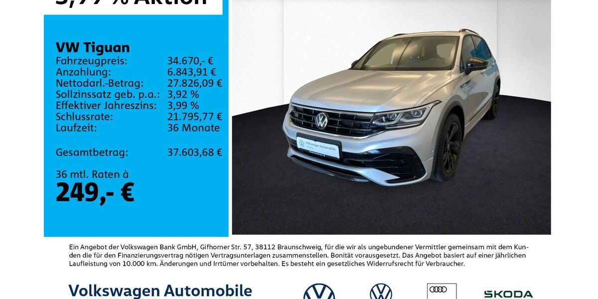 VW Tiguan 61.521 km 33.870 € Leipzig 04277