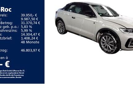 VW T-Roc 5.618 km 39.950 &euro; Schwäbisch Gmünd 73525