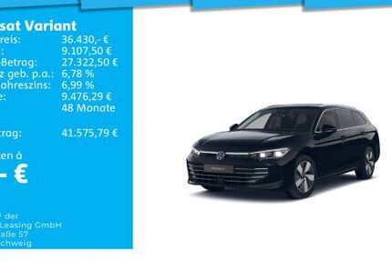 VW Passat Variant 16.361 km 36.430 € Mosbach 74821