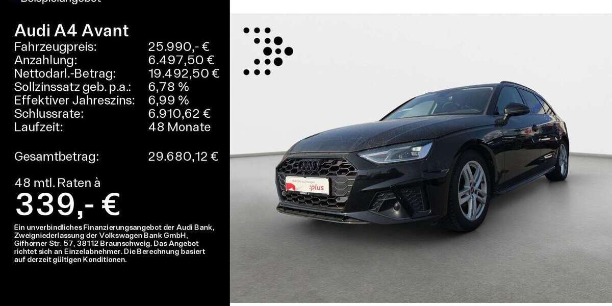 Audi A4 49.371 km 25.990 &euro; Königstein-TS 61462