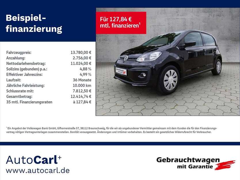 VW up! 14.400 km 13.780 € Reichenbach 08468