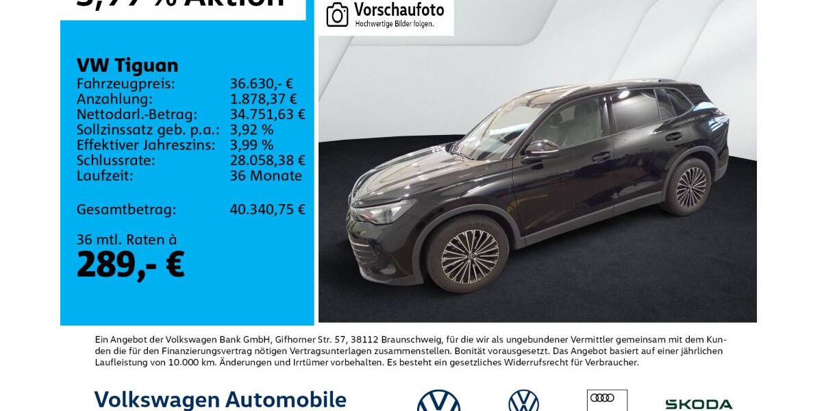 VW Tiguan 15.601 km 36.630 &euro; Leipzig 04178