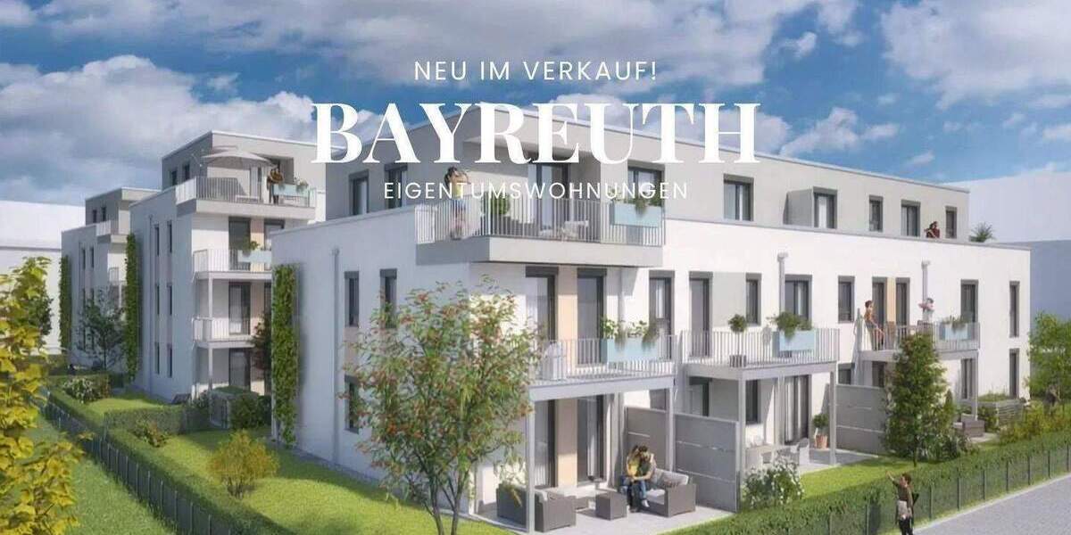 Etagenwohnung Bayreuth Kreuzstein - 3 Zimmer, 76 m&sup2;, 401.344&euro; | Angebot:26319885