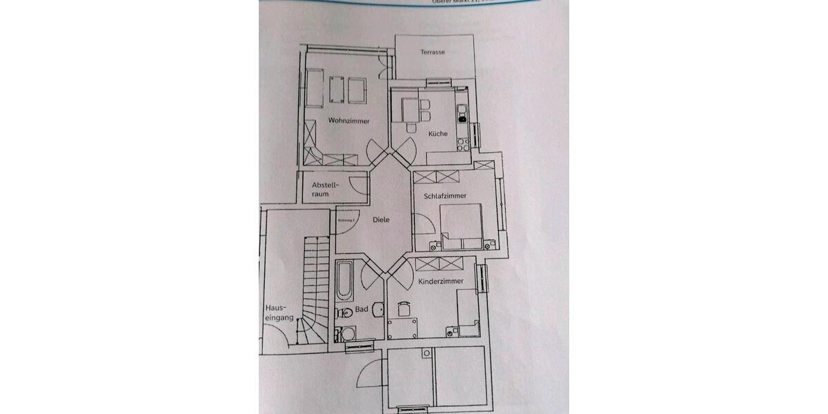 Erdgeschoßwohnung Aldersbach - 3 Zimmer, 77 m&sup2;, 195.000&euro; | Angebot:26904589