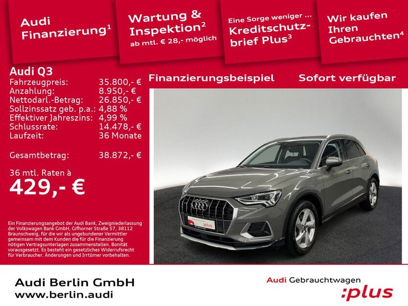 Audi Q3 32.800 km 35.800 € Berlin 10587