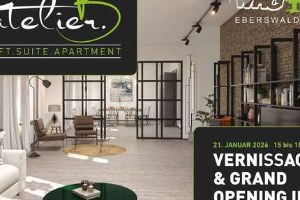 Wohnung zum Mieten in Eberswalde 1.245 € 82.92 m² 2 zimmer