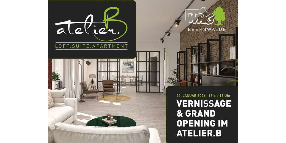 Wohnung zum Mieten in Eberswalde 1.245 € 82.92 m² 2 zimmer