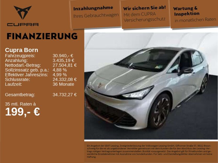 Cupra Born 12.300 km 30.580 € Neu-Ulm 89231