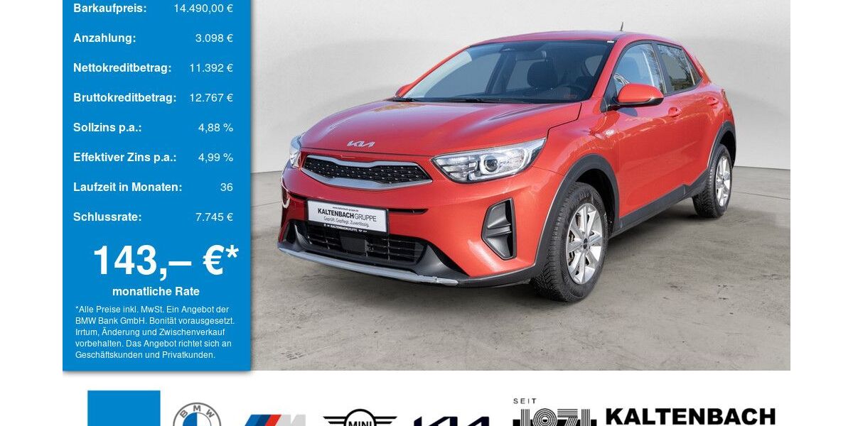 Kia Stonic 16.780 km 14.490 &euro; Wiehl 51674