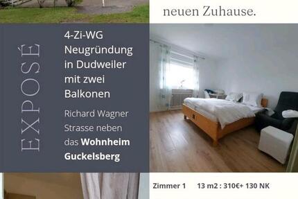 WG in Dudweiler Richarg-wagner-str. 4 zimmer