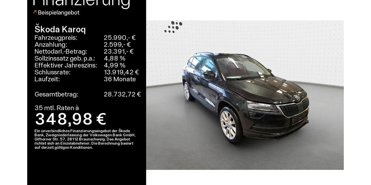 Skoda Karoq 96.629 km 25.990 &euro; Sand am Main 97522