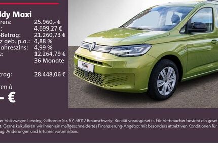 VW Caddy Maxi 112.700 km 25.960 € Neckarsulm 74172