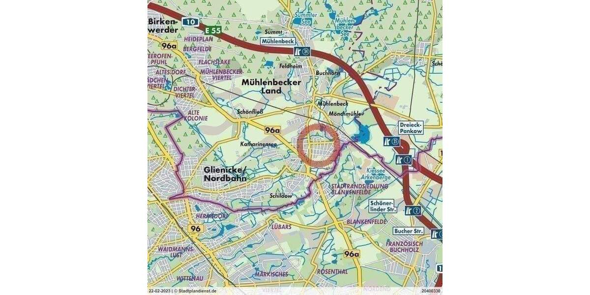Grundstück Mühlenbecker Land Schildow - 499.000&euro; | Angebot:25626972