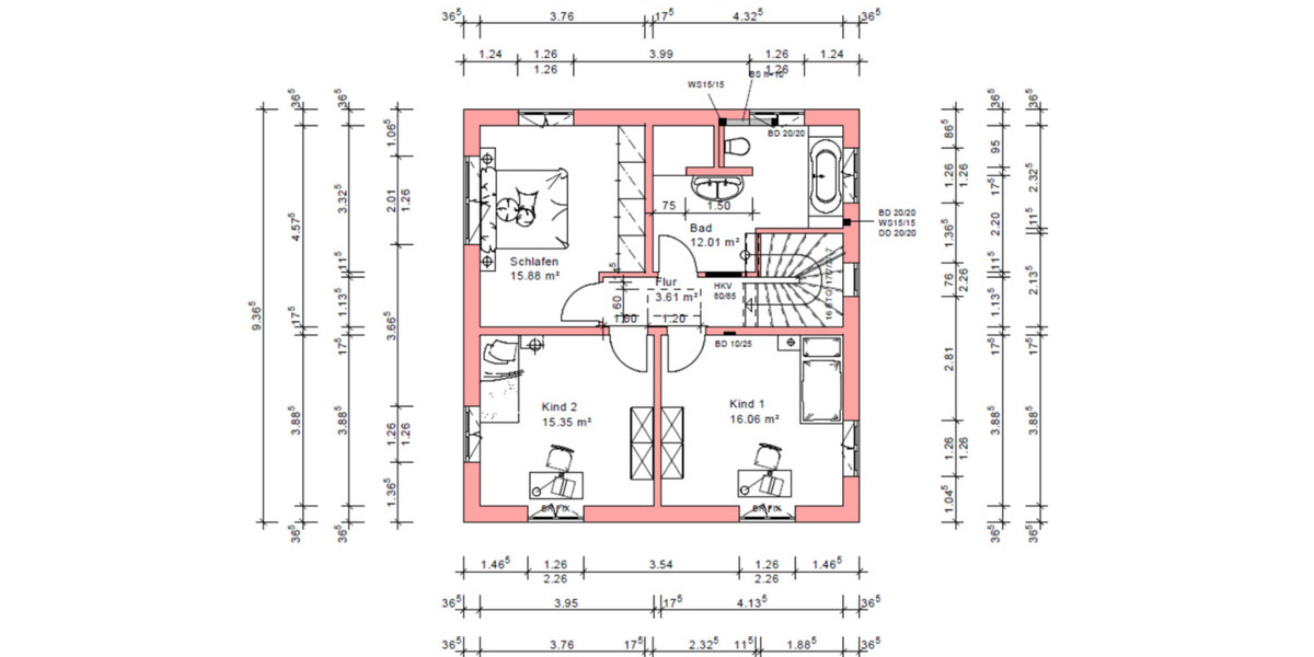 EFH Traumlage mit Naturzugang – massive und langfristig Ruheoase 6 zimmer