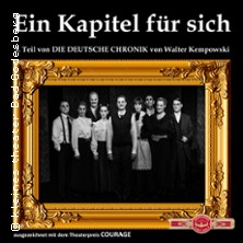 Ein Kapitel für sich 21.05.2026 Kleines Theater Bad Godesberg
